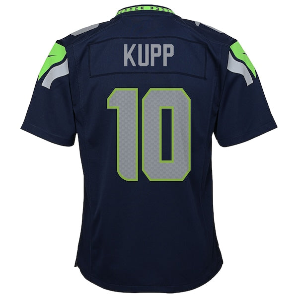 Cooper Kupp Seattle Seahawks Nike Youth 50th Season Game Jersey - College Navy - Image 3