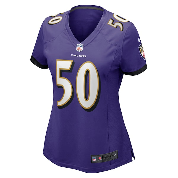 Adisa Isaac Baltimore Ravens Nike Women's Game Jersey - Purple - Image 3