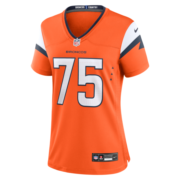 Geron Christian Denver Broncos Nike Women's Team Game Jersey - Orange - Image 2