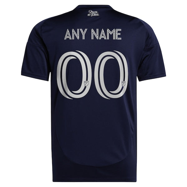 San Diego FC adidas Youth 2025 State of Flow Replica Custom Jersey - Navy - Image 2