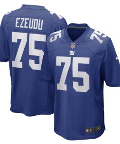 Joshua Ezeudu New York Giants Nike Game Player Jersey - Royal
