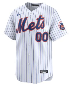 Alternative view of New York Mets Nike Home Limited Pick-A-Player Retired Roster Jersey - White