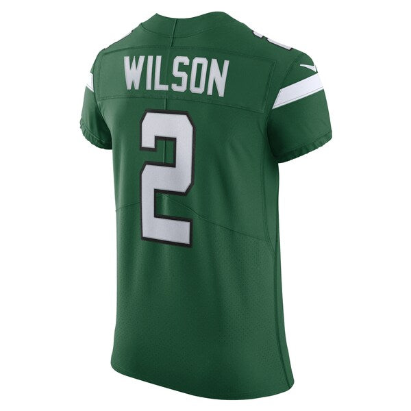Zach Wilson New York Jets Nike Vapor Elite Jersey - Gotham Green/Black - Image 4