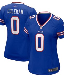Keon Coleman Buffalo Bills Nike Women's Game Jersey -  Royal/Red