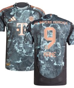 Harry Kane Bayern Munich adidas 2024/25 Away Authentic Player Jersey - Black