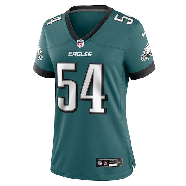 Jeremiah Trotter Jr. Philadelphia Eagles Nike Women's Team Game Jersey - Midnight Green - Image 2
