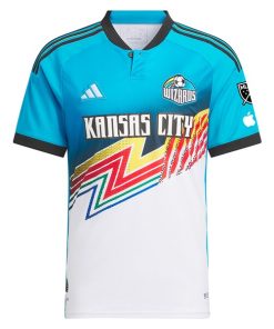 Alternative view of Johnny Russell Sporting Kansas City adidas 2024 Archive Authentic Jersey - White