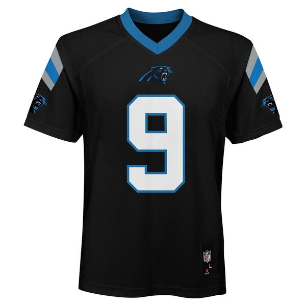 Bryce Young Carolina Panthers Youth Replica Player Jersey - Black - Image 2