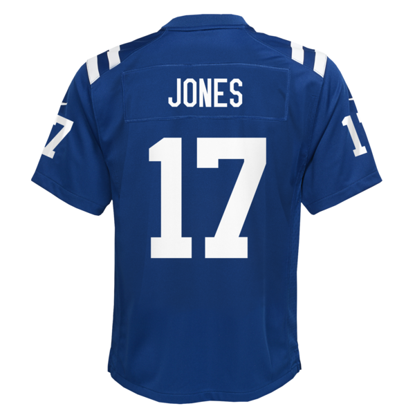 Daniel Jones Indianapolis Colts Nike Youth Alternate 2 Game Jersey - Royal - Image 3