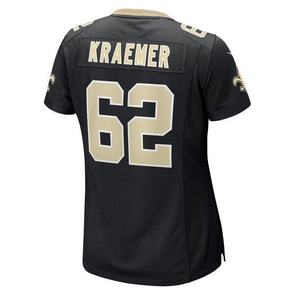 Tommy Kraemer New Orleans Saints Nike Women's Team Game Jersey - Black - Image 3