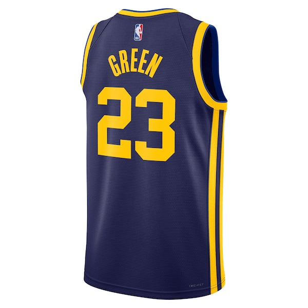 Draymond Green Golden State Warriors Jordan Brand Unisex Swingman Jersey - Statement Edition - Navy - Image 3