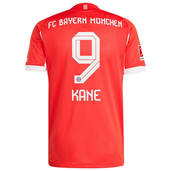 Harry Kane Bayern Munich adidas 2025/26 Home Authentic Jersey - Red/White - Image 4