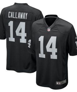 Marquez Callaway Las Vegas Raiders Nike Team Game Jersey -  Black