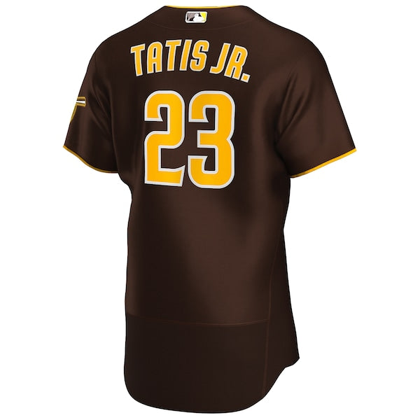 Fernando Tat¨ªs Jr. San Diego Padres Nike Road Authentic Player Jersey - Brown - Image 3