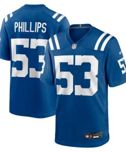 Jacob Phillips Indianapolis Colts Nike Team Game Jersey -  Royal