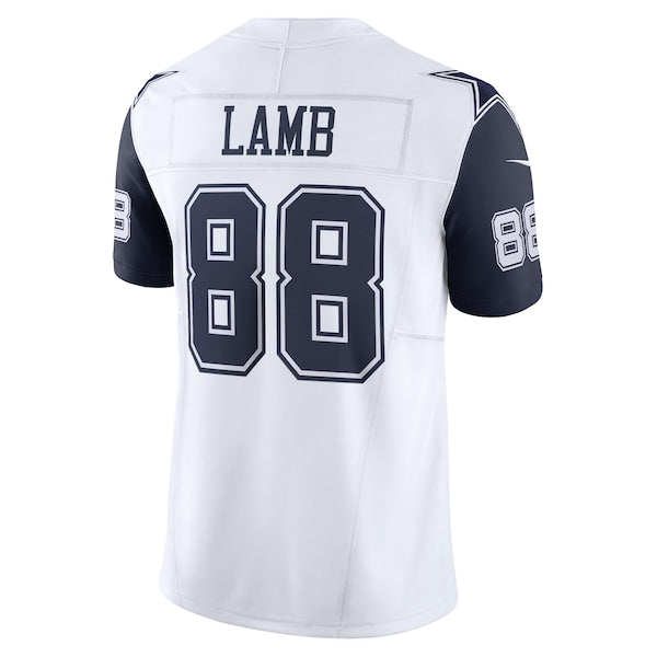 CeeDee Lamb Dallas Cowboys Nike Vapor F.U.S.E. Limited Jersey - White - Image 3