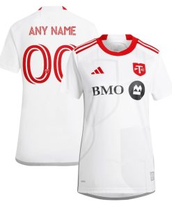Toronto FC adidas Women's 2024 GTA Kit Replica Custom Jersey?¨C White
