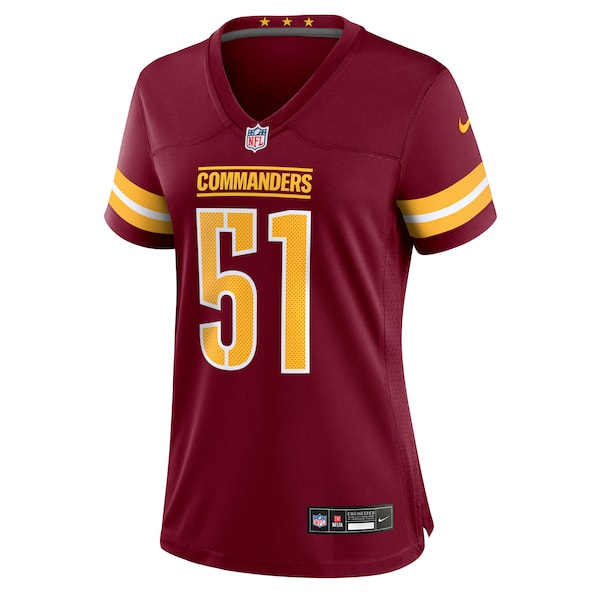 Ale Kaho Washington Commanders Nike Women's Team Game Jersey - Burgundy - Image 2