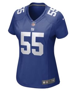 Alternative view of Jihad Ward New York Giants Nike Women's Game Player Jersey - Royal