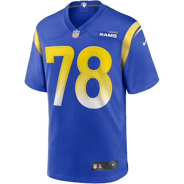Jackie Slater Los Angeles Rams Nike Game Retired Player Jersey - Royal - Image 2