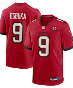 Emeka Egbuka Tampa Bay Buccaneers Nike  Team Game Jersey - Red/White/Creamsicle