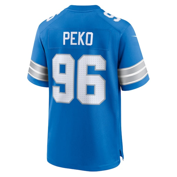 Kyle Peko Detroit Lions Nike Game Jersey - Blue - Image 3