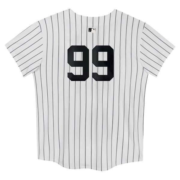 Aaron Judge New York Yankees Nike Preschool Home Game Jersey - White - Image 5