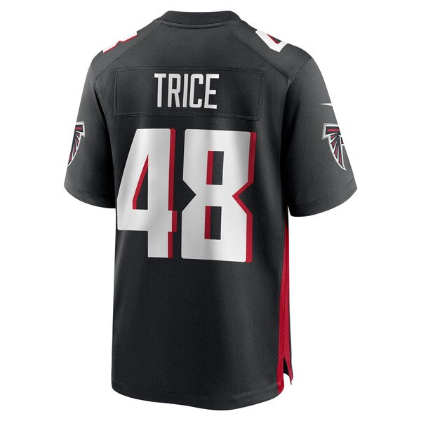 Bralen Trice Atlanta Falcons Nike Team Game Jersey - Black - Image 3