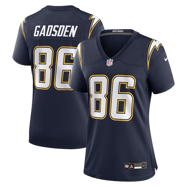 Oronde Gadsden Los Angeles Chargers Nike Women's Alternate 2 Super Chargers Game Jersey - Navy/Gold/Powder Blue - Image 2