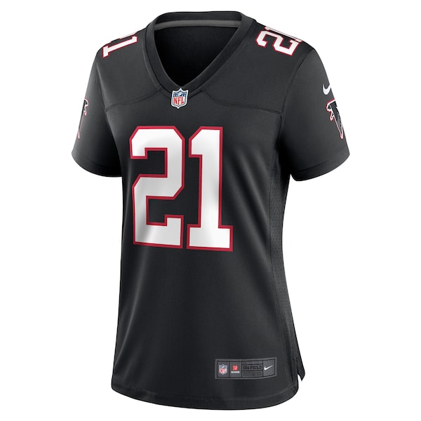 Deion Sanders Atlanta Falcons Nike Women's Alternate Retired Player Game Jersey - Black - Image 2