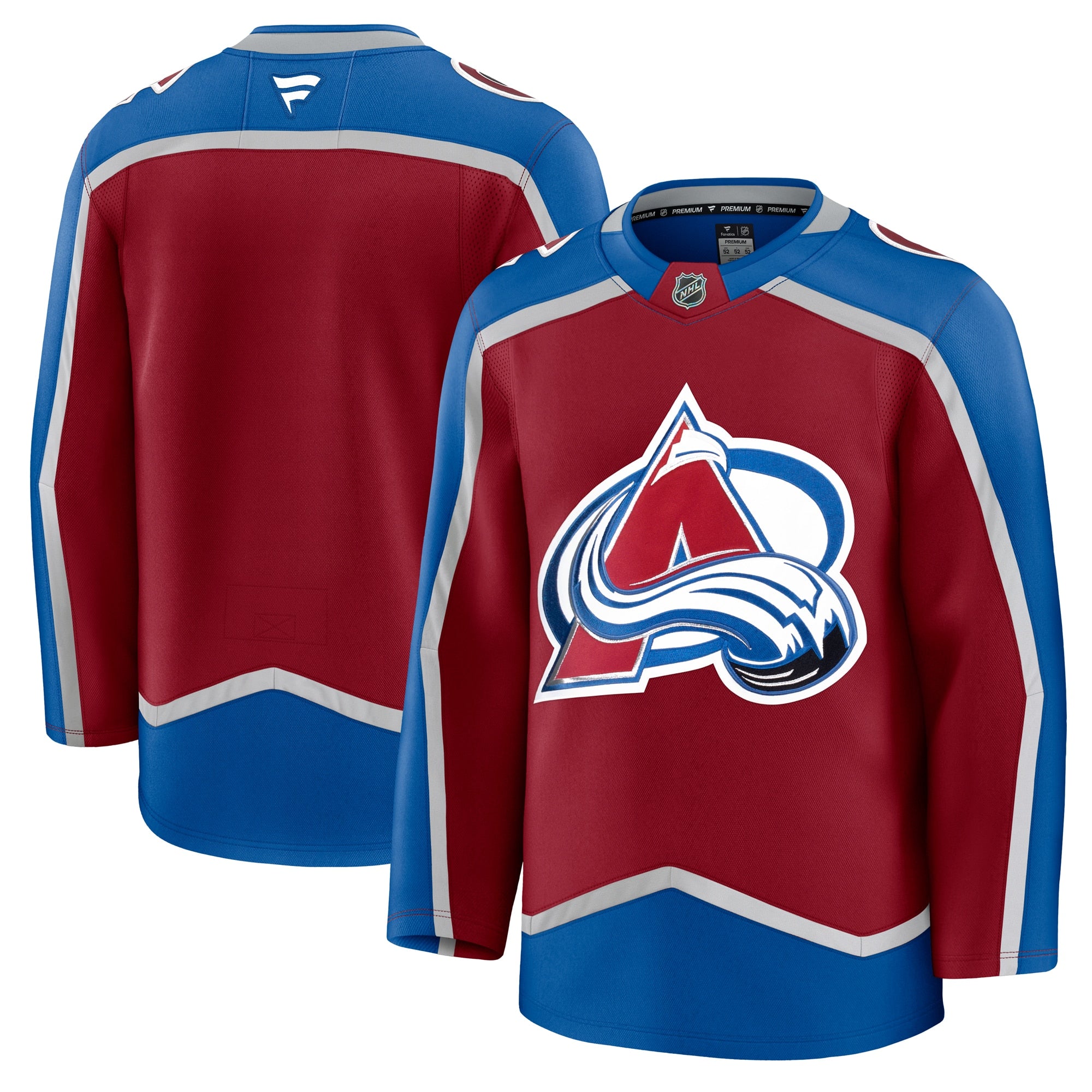 Colorado Avalanche Alternate Premium Jersey - Navy/White/Burgundy - Image 9