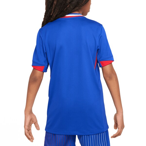 France National Team Nike Youth 2024 Home Replica Blank Jersey - Blue - Image 7