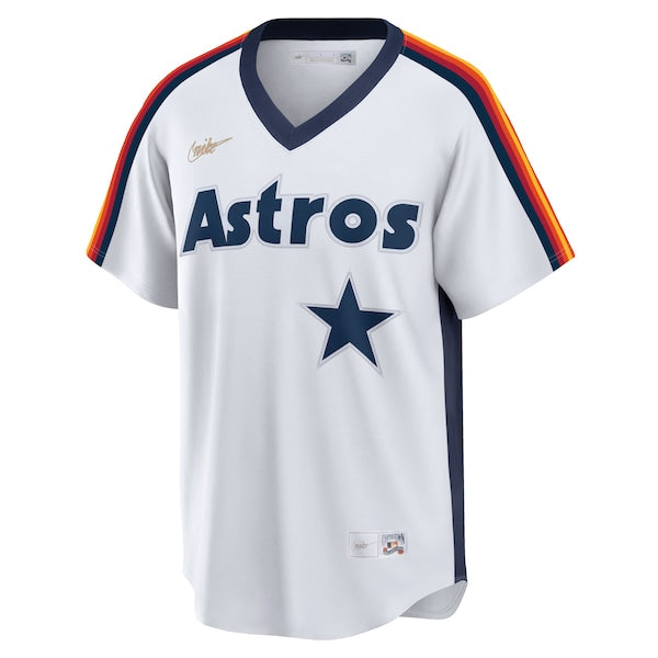 Jeff Bagwell Houston Astros Nike Home Cooperstown Collection Logo Player Jersey - White - Image 2