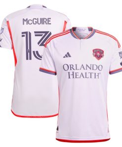 Duncan McGuire Orlando City SC adidas 2024 Legacy Kit Authentic Player Jersey?¨C Purple