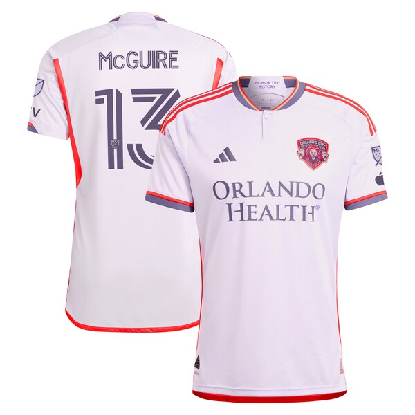 Duncan McGuire Orlando City SC adidas 2024 Legacy Kit Authentic Player Jersey?ยจC Purple