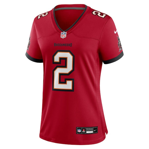 Emeka Egbuka Tampa Bay Buccaneers Nike Women's Team Game Jersey - Red/White/Creamsicle - Image 3
