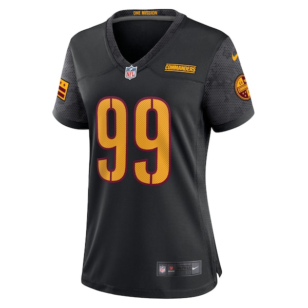 Chase Young Washington Commanders Nike Women's Player Jersey - Black/Burgundy/White - Image 7