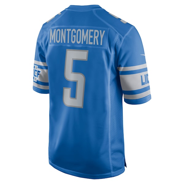 David Montgomery Detroit Lions Nike Game Player Jersey - Blue - Image 3