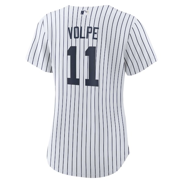 Anthony Volpe New York Yankees Nike Women's Home Replica Player Jersey - White - Image 3