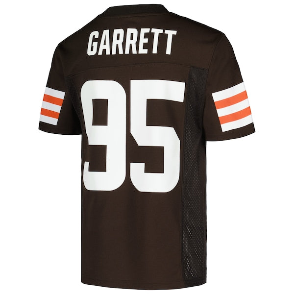Myles Garrett Cleveland Browns Youth Replica Player Jersey - Brown - Image 3