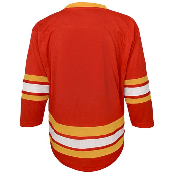 Calgary Flames Youth Home Replica Blank Jersey - Red - Image 3