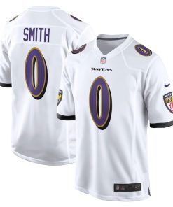 Roquan Smith Baltimore Ravens Nike  Game Jersey - White