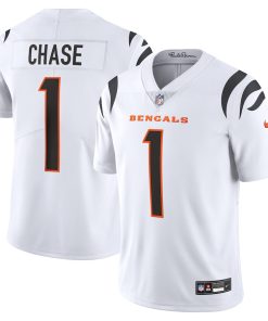 Ja'Marr Chase Cincinnati Bengals Nike  Vapor Untouchable Limited Jersey - White