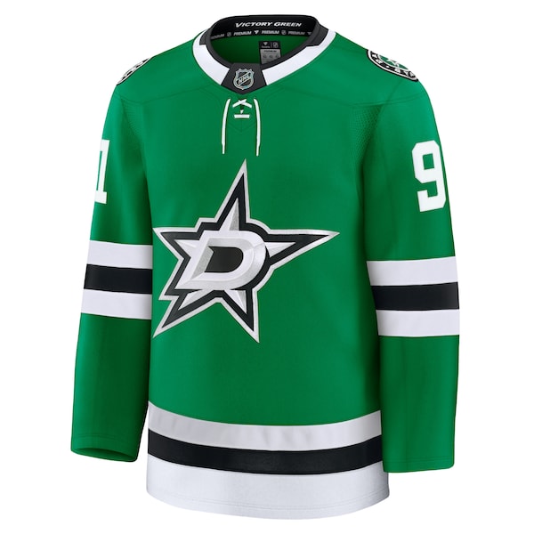 Tyler Seguin Dallas Stars Home Premium Jersey - Kelly Green/Black - Image 4