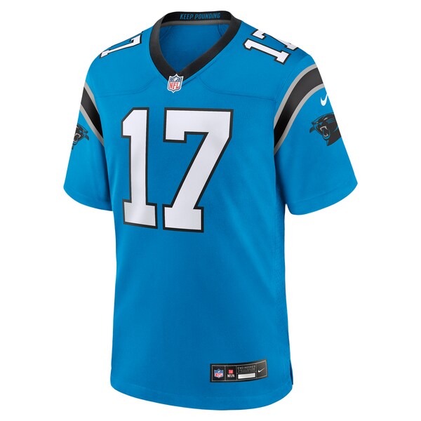 Xavier Legette Carolina Panthers Nike Alternate Game Jersey - Blue - Image 2