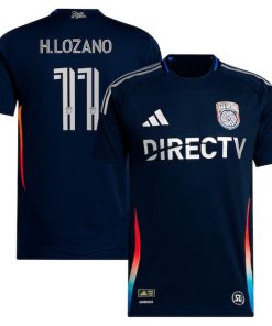 Hirving Lozano San Diego FC adidas 2025 State of Flow Authentic Player Jersey - Navy