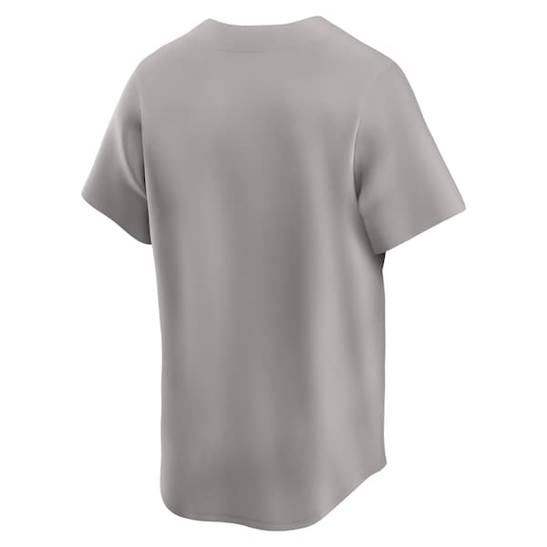 New York Yankees Nike Throwback Cooperstown Collection Limited Jersey - Gray - Image 3