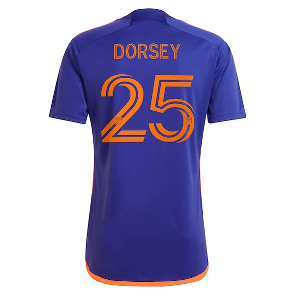 Griffin Dorsey Houston Dynamo FC adidas 2024 Still Holdin' Replica Player Jersey - Purple - Image 3