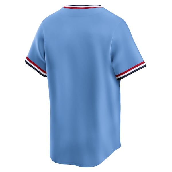 St. Louis Cardinals Nike Cooperstown Collection Limited Jersey - Light Blue - Image 3