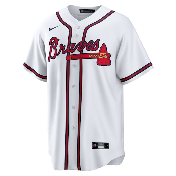 Reynaldo Lopez Atlanta Braves Nike Home Replica Jersey - White - Image 2